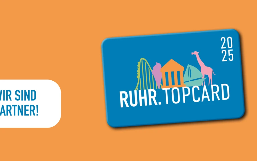 RUHR.TOPCARD 2025 - Wir sind dabei! RUHR.TOPCARD 2025 - Wir sind dabei!